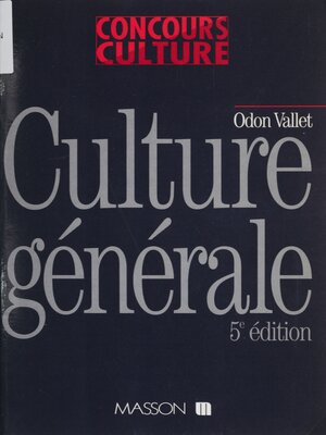 cover image of Culture générale
